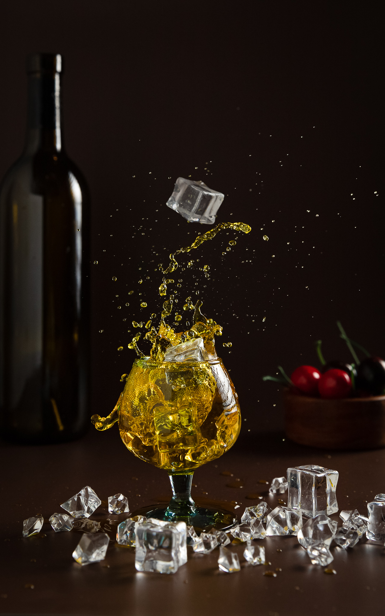 licor splash fotografia creativa de producto diana lissett