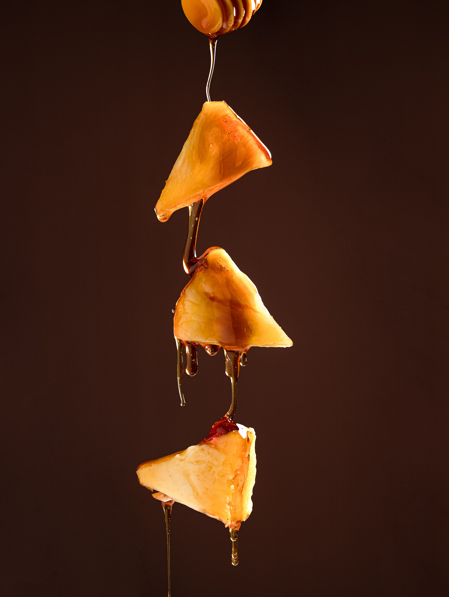piña miel goteando comida fotografia gastronomica diana lissett